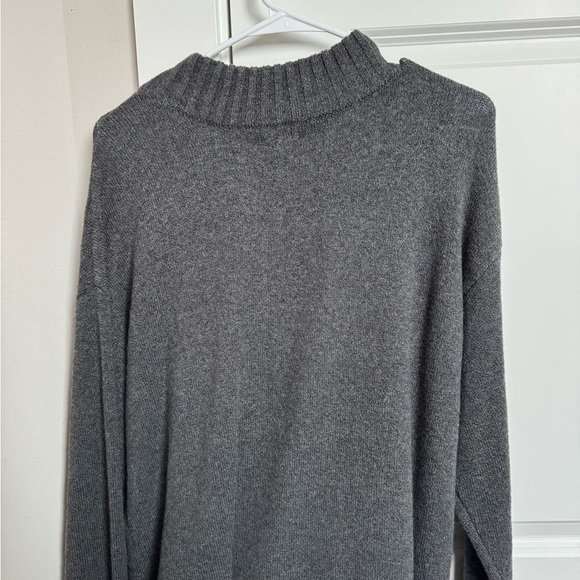 BP Charcoal Knit Sweater Dress - Picture 4 of 4